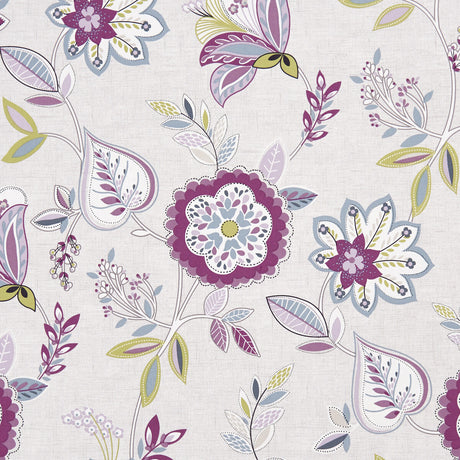 CLARKE AND CLARKE F1066/02.CAC.0 OCTAVIA DAMSON Fabric - Eade's Wallpaper
