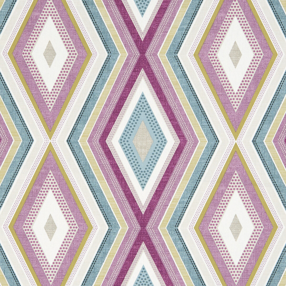 CLARKE AND CLARKE F1067/02.CAC.0 TERRAZZO DAMSON Fabric - Eade's Wallpaper