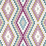 CLARKE AND CLARKE F1067/02.CAC.0 TERRAZZO DAMSON Fabric - Eade's Wallpaper