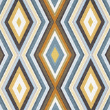 CLARKE AND CLARKE F1067/06.CAC.0 TERRAZZO TEAL/SPICE Fabric - Eade's Wallpaper