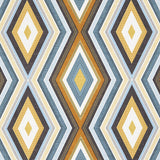 CLARKE AND CLARKE F1067/06.CAC.0 TERRAZZO TEAL/SPICE Fabric - Eade's Wallpaper