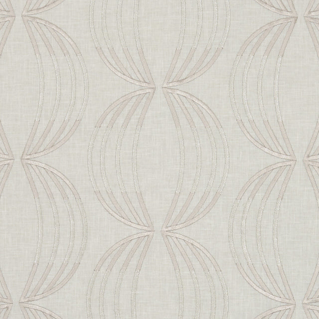 CLARKE AND CLARKE F1070/01.CAC.0 CARRAWAY CHAMPAGNE Fabric - Eade's Wallpaper