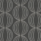 CLARKE AND CLARKE F1070/02.CAC.0 CARRAWAY CHARCOAL Fabric - Eade's Wallpaper