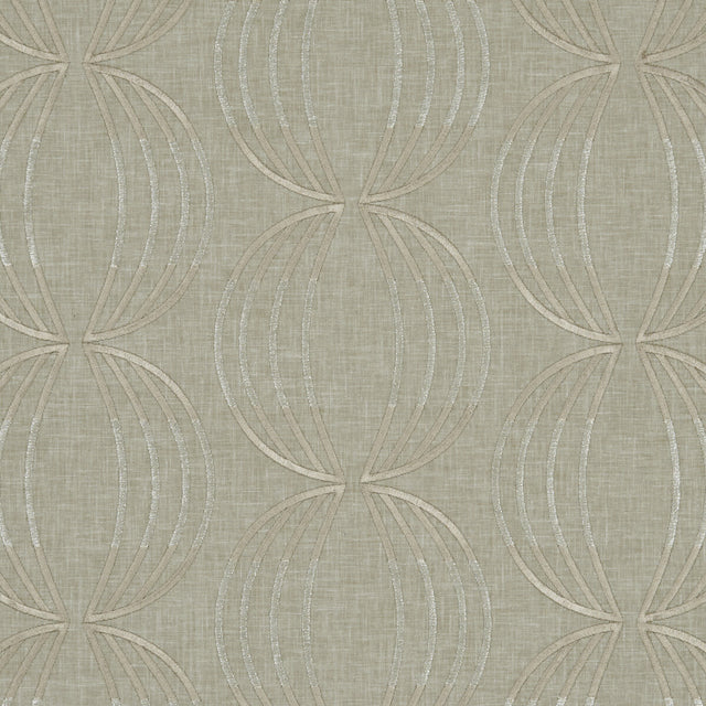 CLARKE AND CLARKE F1070/03.CAC.0 CARRAWAY LINEN Fabric - Eade's Wallpaper