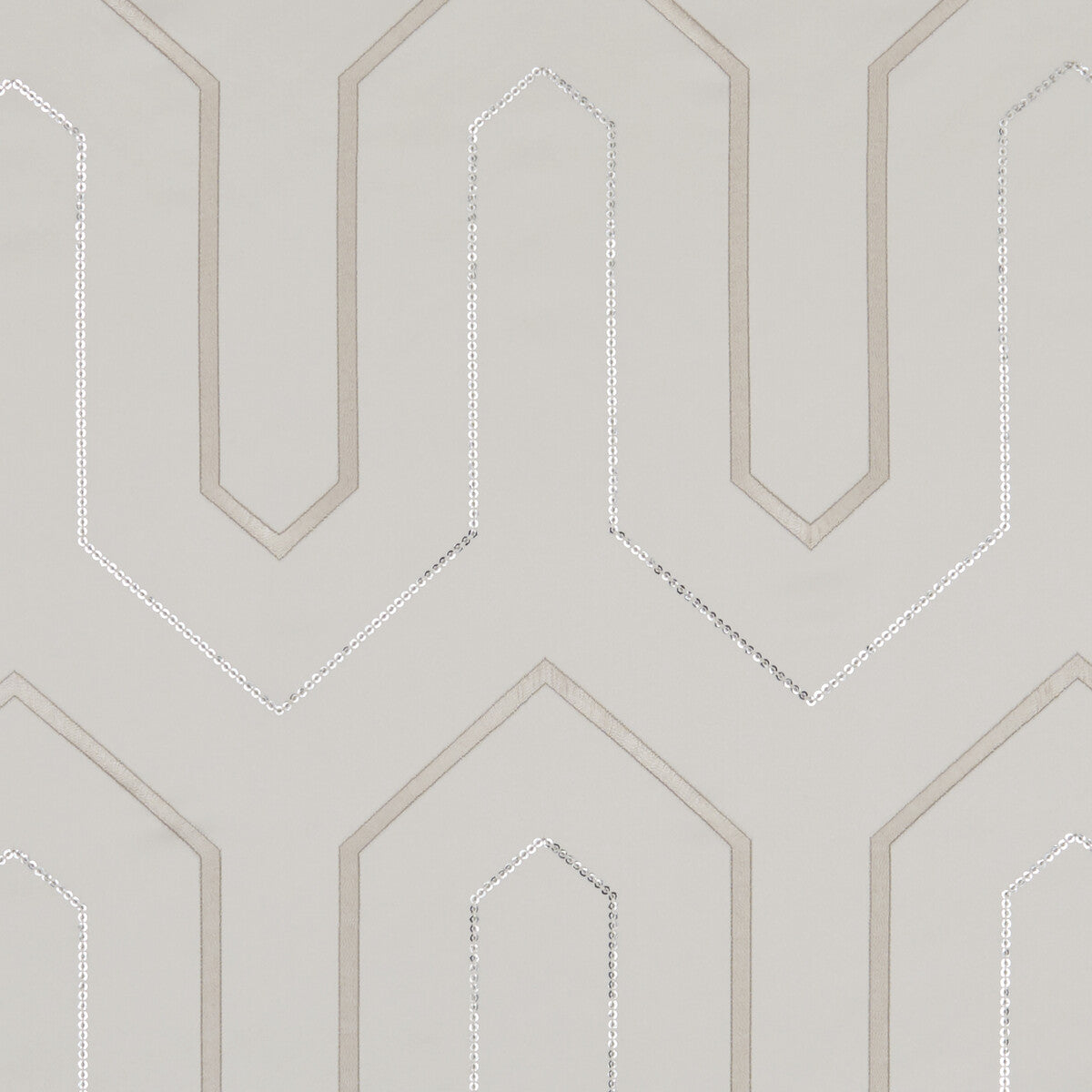 CLARKE AND CLARKE F1072/02.CAC.0 GATSBY CHAMPAGNE Fabric - Eade's Wallpaper