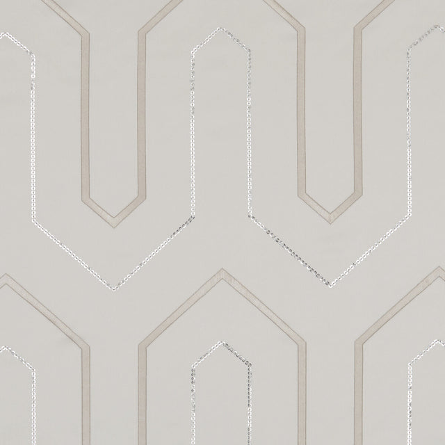 CLARKE AND CLARKE F1072/02.CAC.0 GATSBY CHAMPAGNE Fabric - Eade's Wallpaper