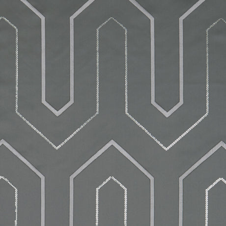 CLARKE AND CLARKE F1072/03.CAC.0 GATSBY CHARCOAL Fabric - Eade's Wallpaper