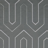 CLARKE AND CLARKE F1072/03.CAC.0 GATSBY CHARCOAL Fabric - Eade's Wallpaper
