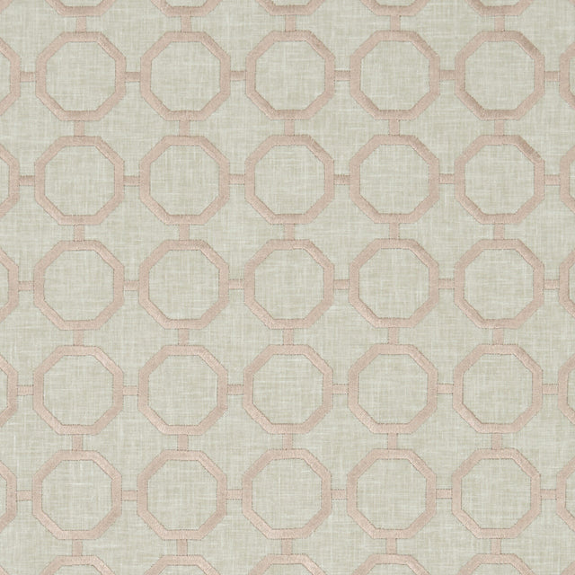 CLARKE AND CLARKE F1073/01.CAC.0 GLAMOUR BLUSH Fabric - Eade's Wallpaper