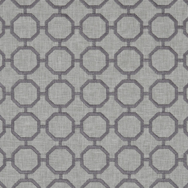 CLARKE AND CLARKE F1073/02.CAC.0 GLAMOUR CHARCOAL Fabric - Eade's Wallpaper