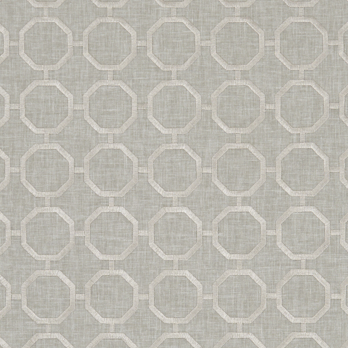CLARKE AND CLARKE F1073/05.CAC.0 GLAMOUR PEBBLE Fabric - Eade's Wallpaper