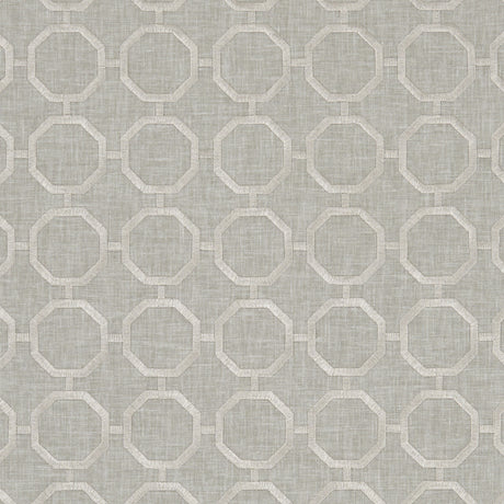 CLARKE AND CLARKE F1073/05.CAC.0 GLAMOUR PEBBLE Fabric - Eade's Wallpaper