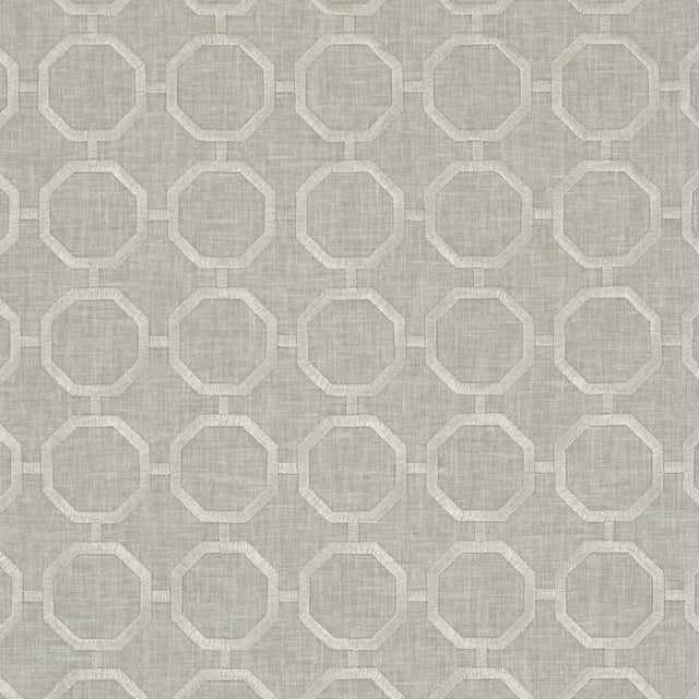 CLARKE AND CLARKE F1073/05.CAC.0 GLAMOUR PEBBLE Fabric - Eade's Wallpaper