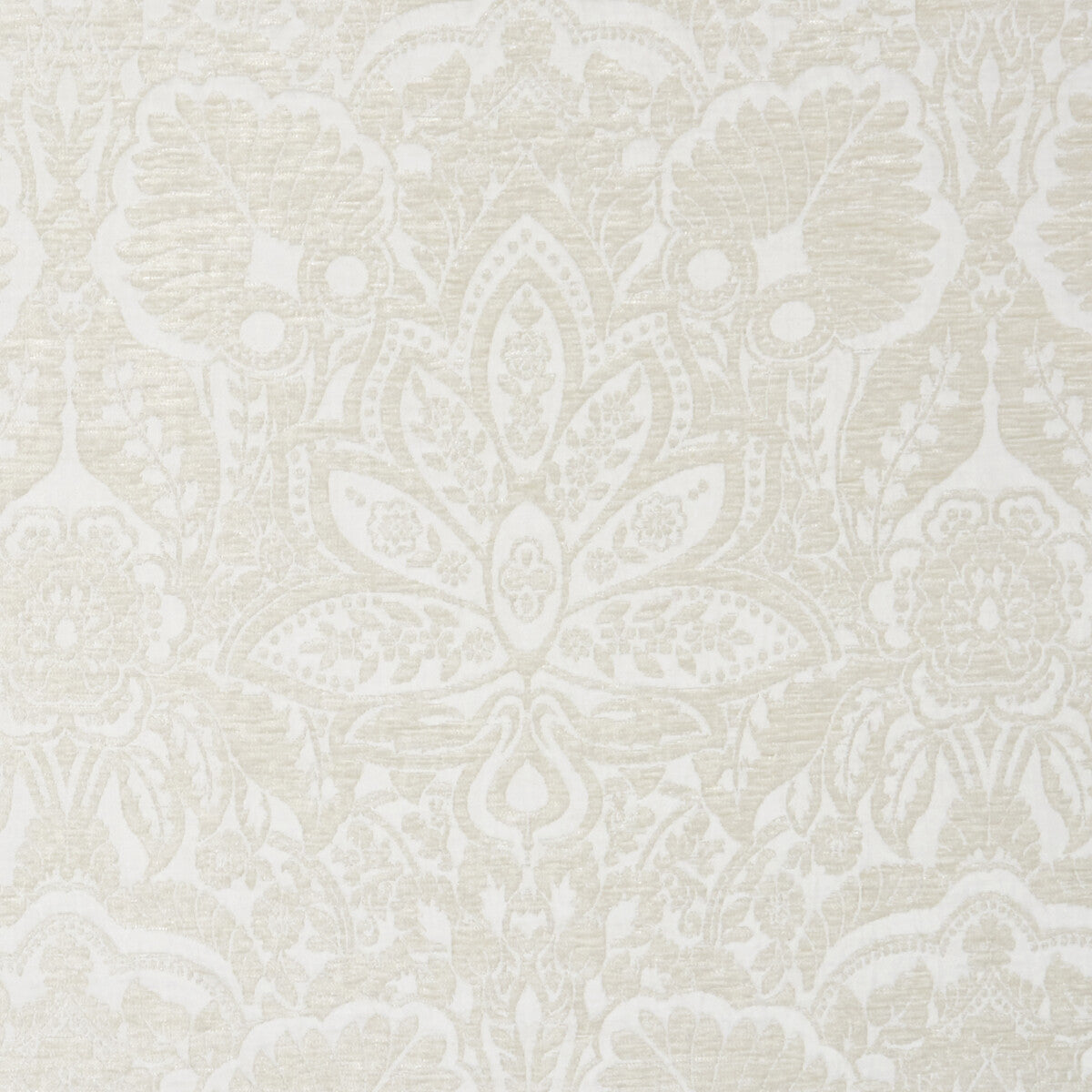 CLARKE AND CLARKE F1075/02.CAC.0 WALDORF IVORY Fabric - Eade's Wallpaper