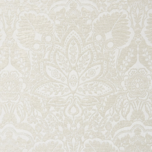 CLARKE AND CLARKE F1075/02.CAC.0 WALDORF IVORY Fabric - Eade's Wallpaper