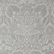 CLARKE AND CLARKE F1075/05.CAC.0 WALDORF SILVER Fabric - Eade's Wallpaper