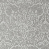 CLARKE AND CLARKE F1075/05.CAC.0 WALDORF SILVER Fabric - Eade's Wallpaper