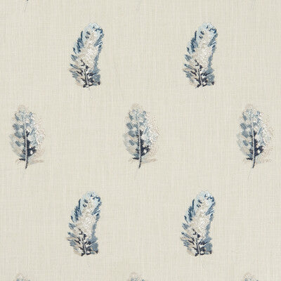 CLARKE AND CLARKE F1082/03.CAC.0 PLUMIS MINERAL/LINEN Fabric - Eade's Wallpaper