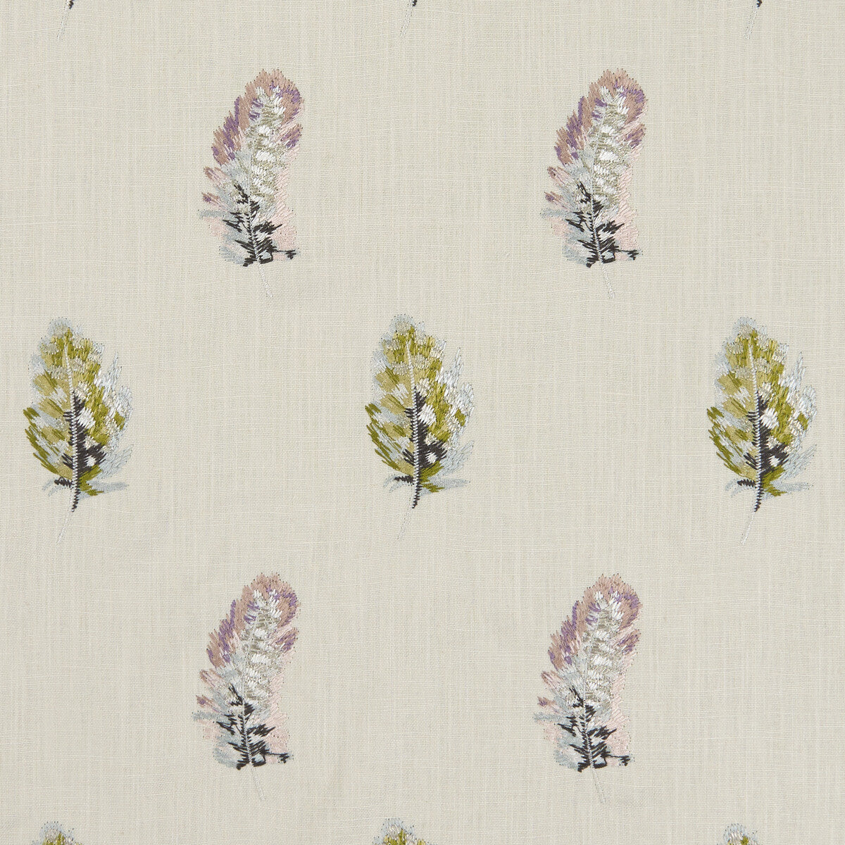 CLARKE AND CLARKE F1082/04.CAC.0 PLUMIS MULTI/GILVER Fabric - Eade's Wallpaper
