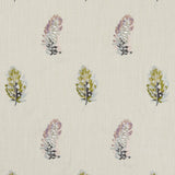 CLARKE AND CLARKE F1082/04.CAC.0 PLUMIS MULTI/GILVER Fabric - Eade's Wallpaper
