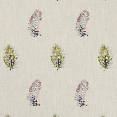 CLARKE AND CLARKE F1082/04.CAC.0 PLUMIS MULTI/GILVER Fabric - Eade's Wallpaper