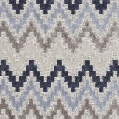 CLARKE AND CLARKE F1083/03.CAC.0 EMPIRE DENIM Fabric - Eade's Wallpaper