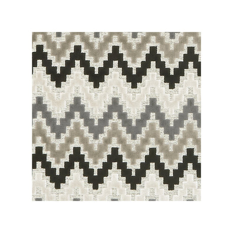 CLARKE AND CLARKE F1083/04.CAC.0 EMPIRE EBONY Fabric - Eade's Wallpaper