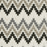 CLARKE AND CLARKE F1083/04.CAC.0 EMPIRE EBONY Fabric - Eade's Wallpaper