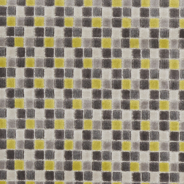 CLARKE AND CLARKE F1086/01.CAC.0 TRIBECA CHARTREUSE Fabric - Eade's Wallpaper