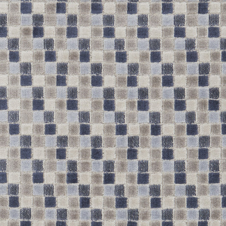 CLARKE AND CLARKE F1086/03.CAC.0 TRIBECA DENIM Fabric - Eade's Wallpaper