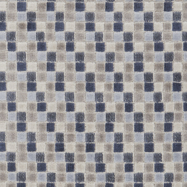 CLARKE AND CLARKE F1086/03.CAC.0 TRIBECA DENIM Fabric - Eade's Wallpaper