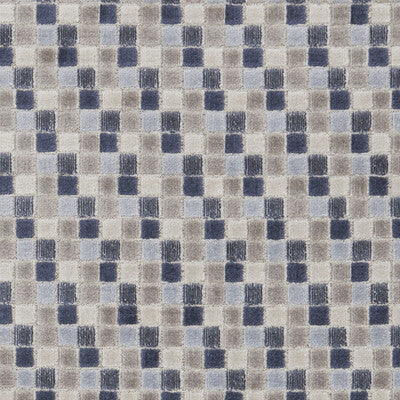 CLARKE AND CLARKE F1086/03.CAC.0 TRIBECA DENIM Fabric - Eade's Wallpaper