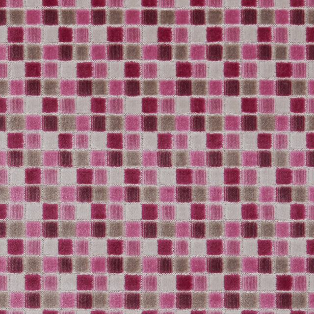 CLARKE AND CLARKE F1086/07.CAC.0 TRIBECA ORCHID Fabric - Eade's Wallpaper
