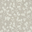CLARKE AND CLARKE F1090/02.CAC.0 HONESTY LINEN Fabric - Eade's Wallpaper