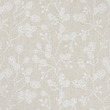 CLARKE AND CLARKE F1090/03.CAC.0 HONESTY NATURAL Fabric - Eade's Wallpaper