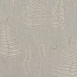 CLARKE AND CLARKE F1092/02.CAC.0 LORELLE LINEN/IVORY Fabric - Eade's Wallpaper