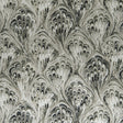 CLARKE AND CLARKE F1094/02.CAC.0 PAVONE CHARCOAL/NATURAL Fabric - Eade's Wallpaper