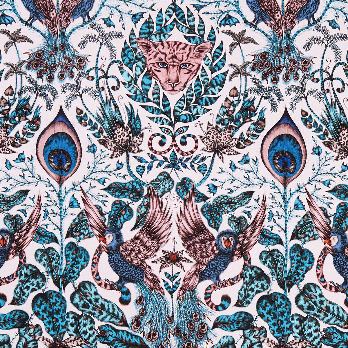 CLARKE AND CLARKE F1107/04.CAC.0 AMAZON PINK Fabric - Eade's Wallpaper