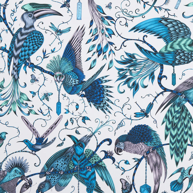 CLARKE AND CLARKE F1108/03.CAC.0 AUDUBON JUNGLE Fabric - Eade's Wallpaper
