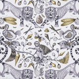 CLARKE AND CLARKE F1109/02.CAC.0 EXTINCT GOLD Fabric - Eade's Wallpaper