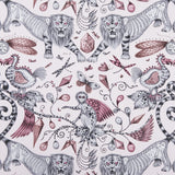 CLARKE AND CLARKE F1109/05.CAC.0 EXTINCT PINK Fabric - Eade's Wallpaper
