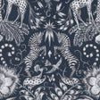 CLARKE AND CLARKE F1111/05.CAC.0 KRUGER NAVY Fabric - Eade's Wallpaper
