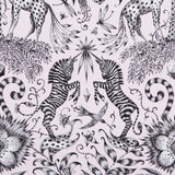 CLARKE AND CLARKE F1111/06.CAC.0 KRUGER PINK Fabric - Eade's Wallpaper