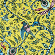 CLARKE AND CLARKE F1113/04.CAC.0 ROUSSEAU LIME Fabric - Eade's Wallpaper
