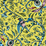CLARKE AND CLARKE F1113/04.CAC.0 ROUSSEAU LIME Fabric - Eade's Wallpaper