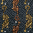 CLARKE AND CLARKE F1114/01.CAC.0 TIGRIS FLAME Fabric - Eade's Wallpaper