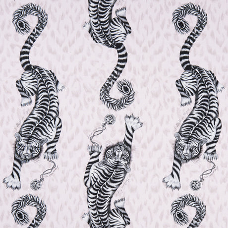 CLARKE AND CLARKE F1114/03.CAC.0 TIGRIS PINK Fabric - Eade's Wallpaper