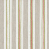 CLARKE AND CLARKE F1119/06.CAC.0 ALDERTON SPICE/LINEN Fabric - Eade's Wallpaper