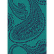 COLE & SON F111/10036.CS.0 RAJAPUR INK ON PETROL Fabric - Eade's Wallpaper