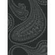 COLE & SON F111/10037.CS.0 RAJAPUR CHAR BLK Fabric - Eade's Wallpaper